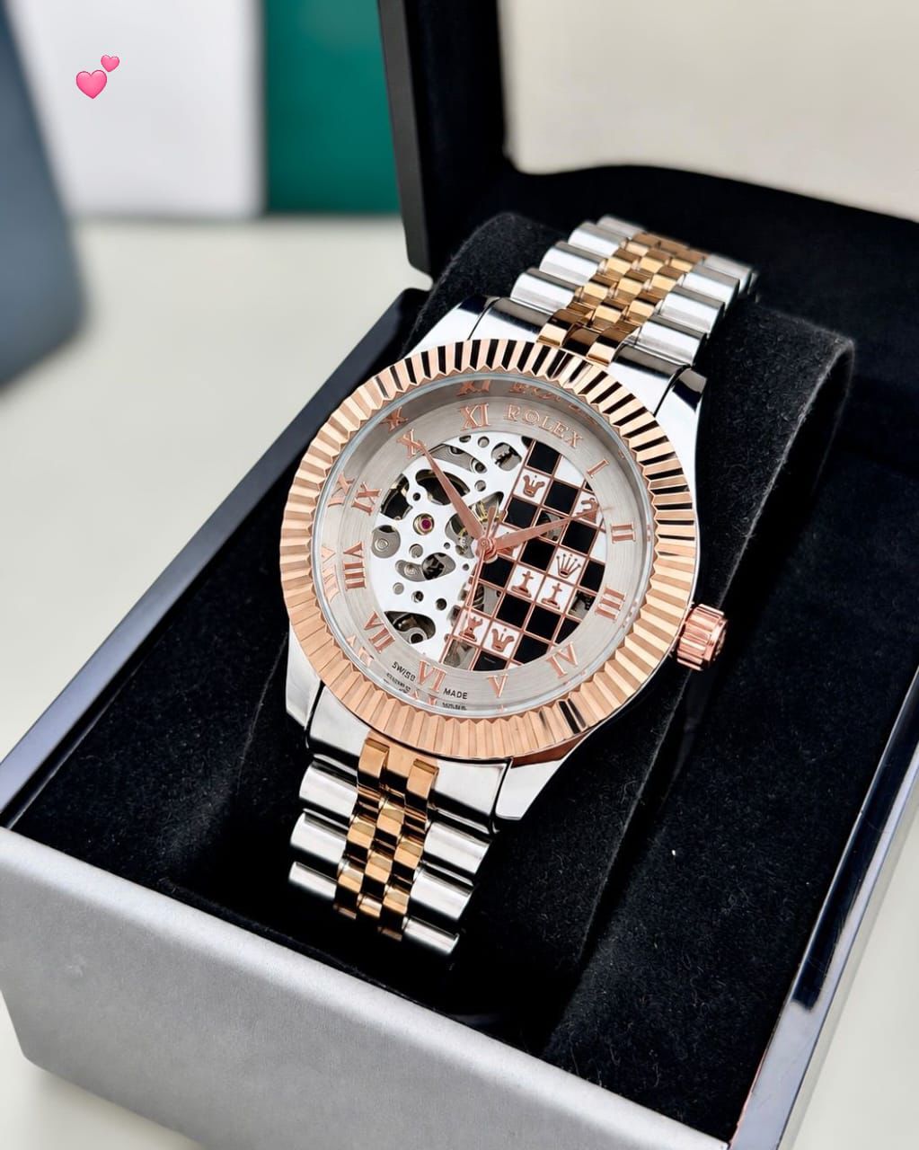ROLEX-STYLE SILVER EDITION