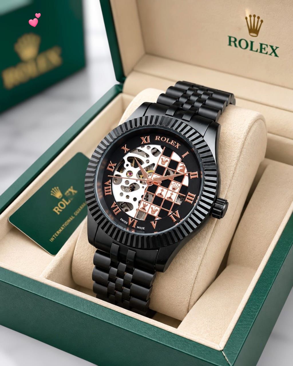 ROLEX-STYLE SILVER EDITION