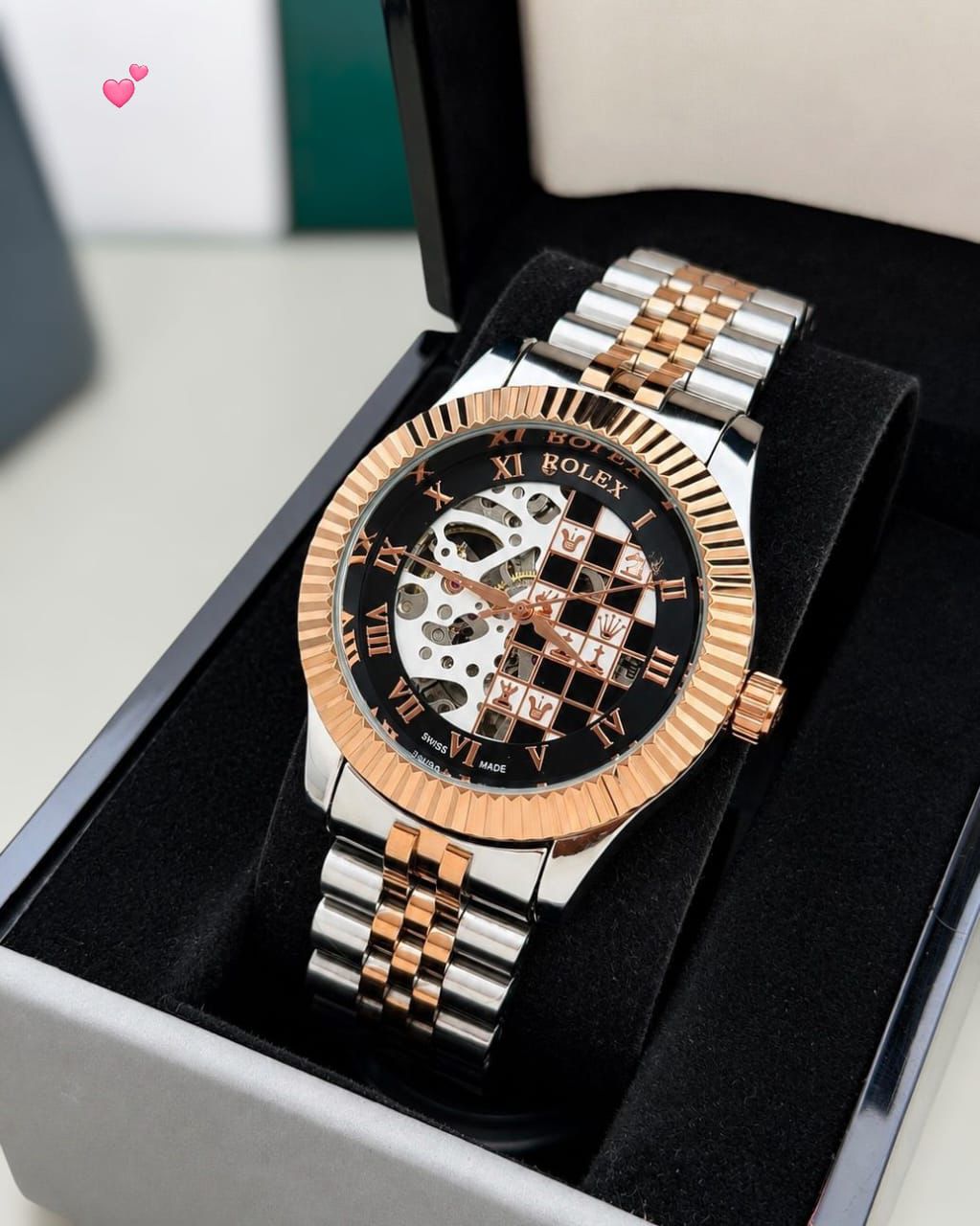 ROLEX-STYLE SILVER EDITION