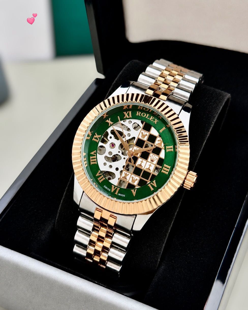 ROLEX-STYLE SILVER EDITION