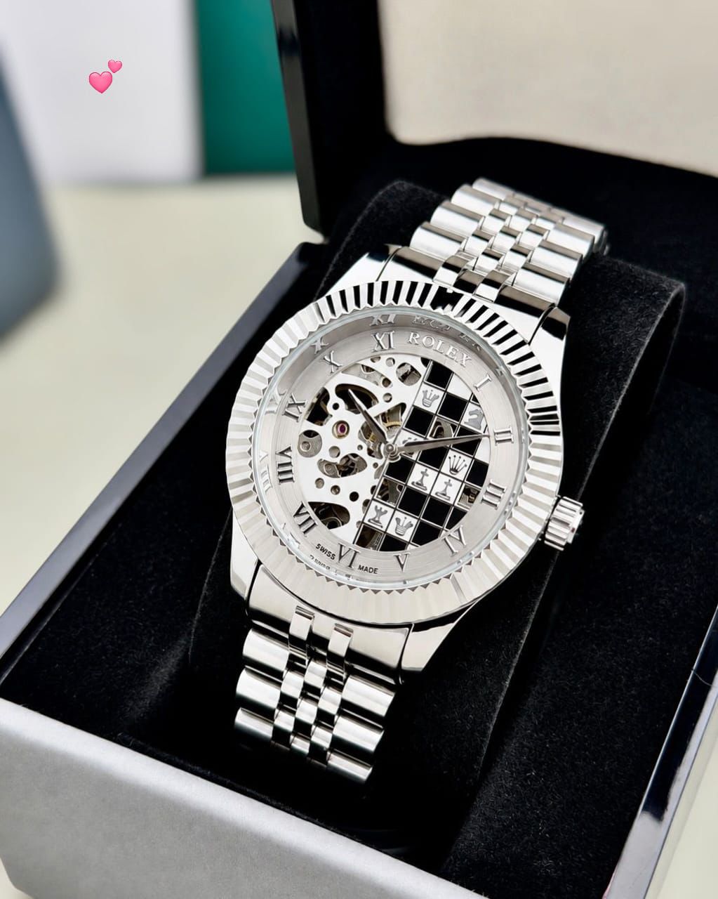 ROLEX-STYLE SILVER EDITION