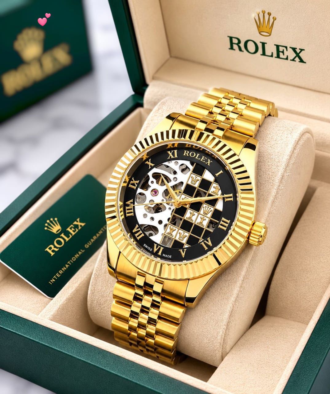 ROLEX-STYLE SILVER EDITION