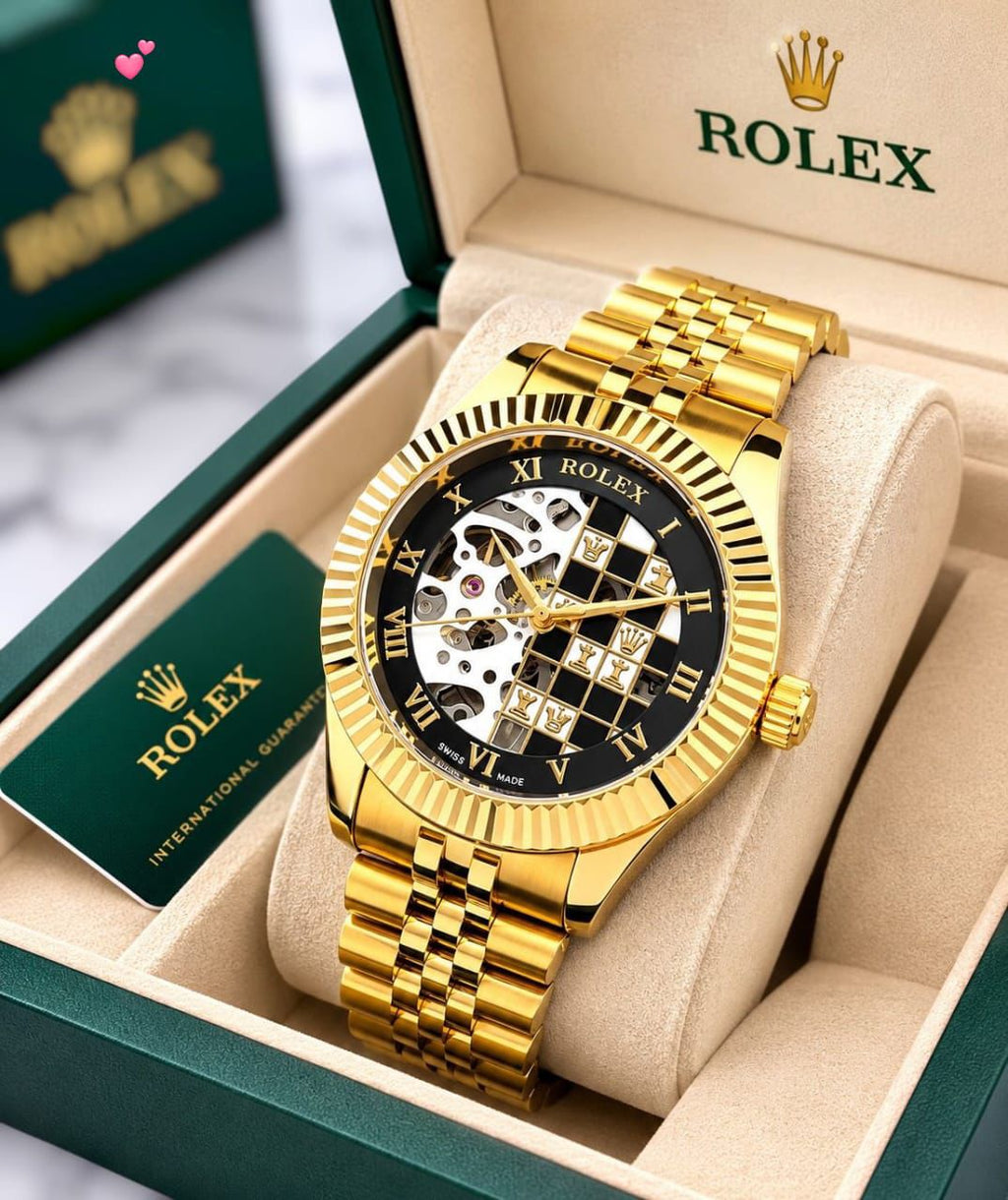 ROLEX-STYLE SILVER EDITION