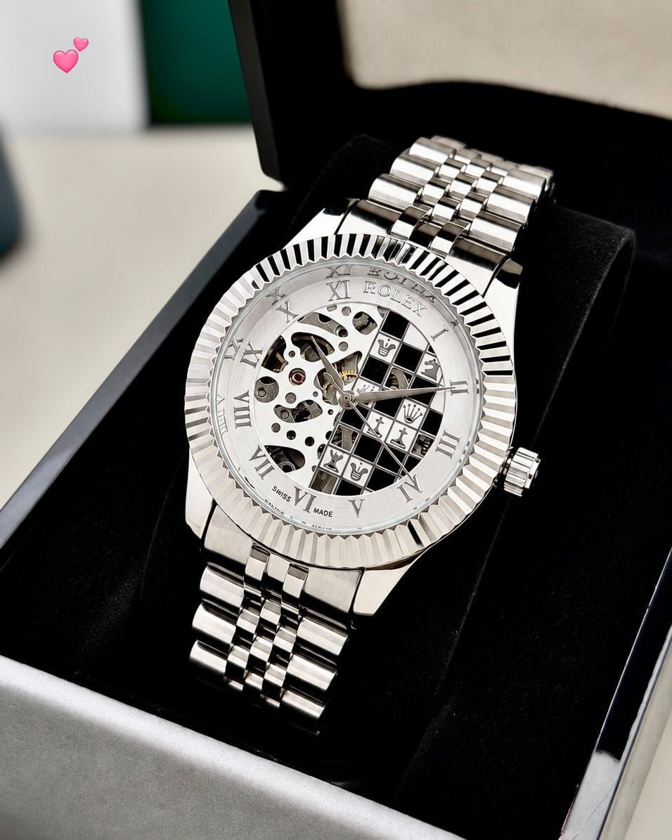 ROLEX-STYLE SILVER EDITION