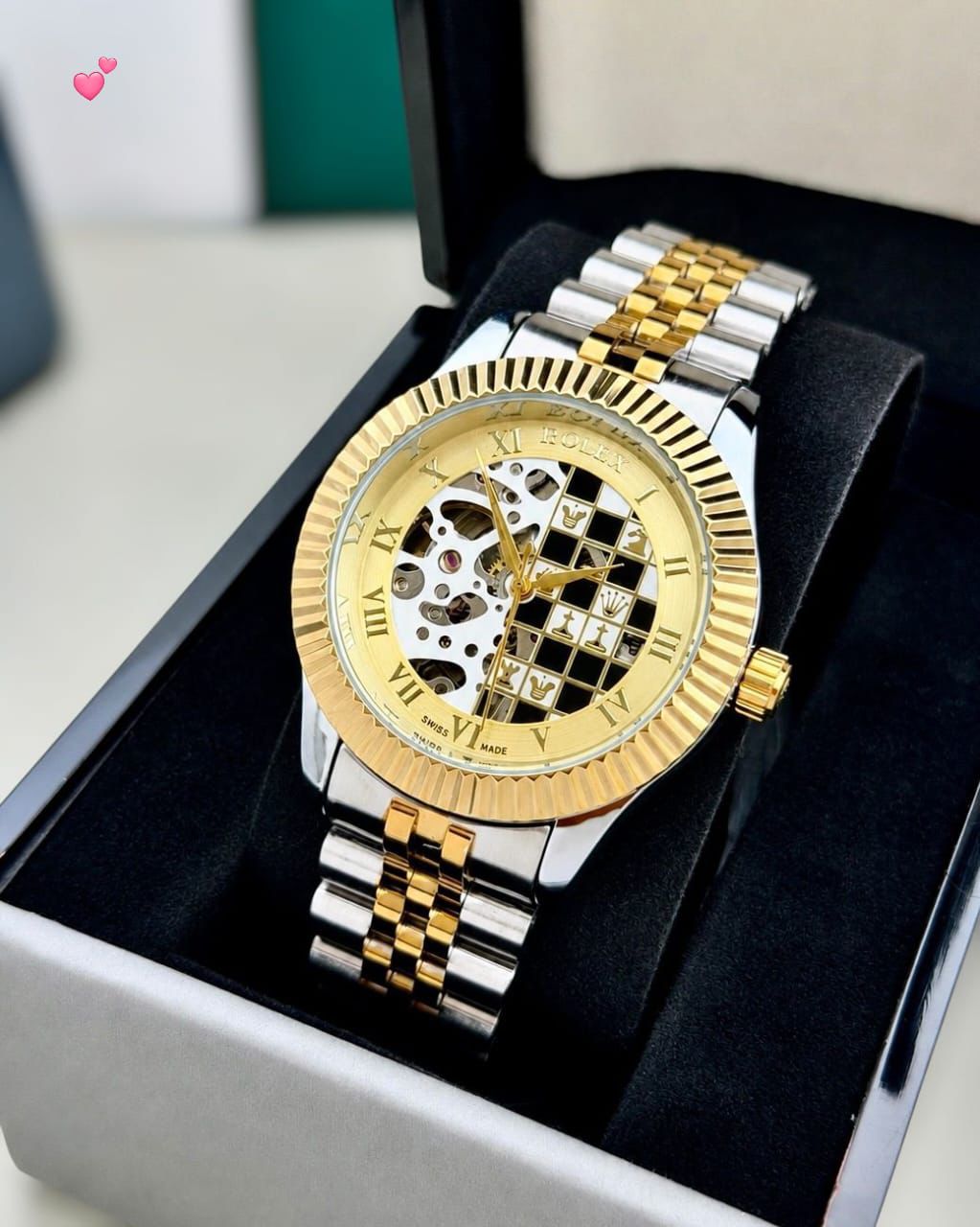 ROLEX-STYLE SILVER EDITION