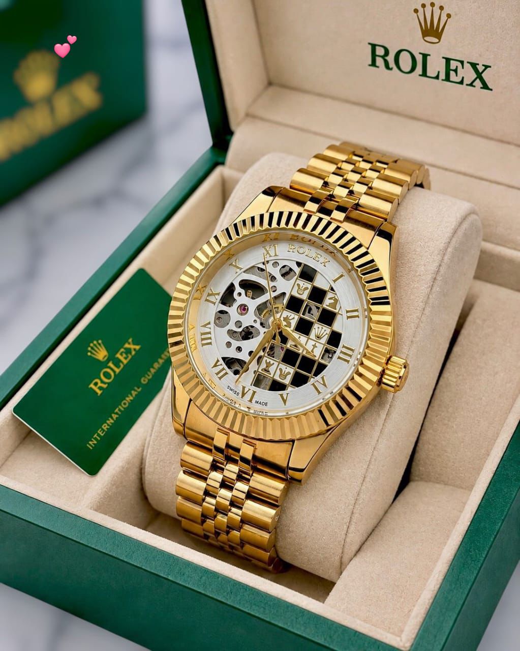 ROLEX-STYLE SILVER EDITION