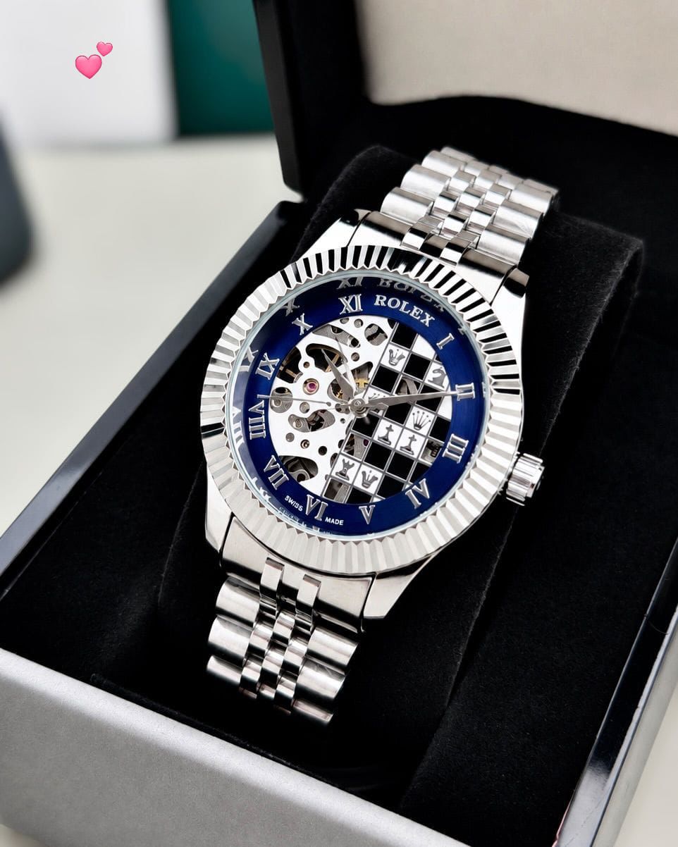 ROLEX-STYLE SILVER EDITION