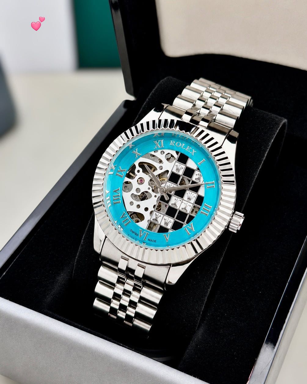 ROLEX-STYLE SILVER EDITION