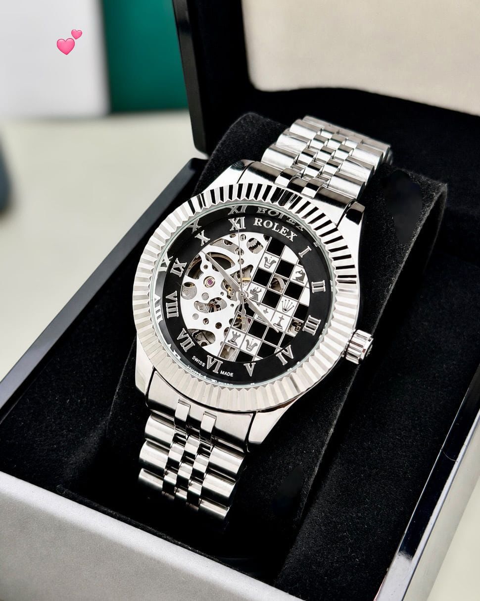 ROLEX-STYLE SILVER EDITION