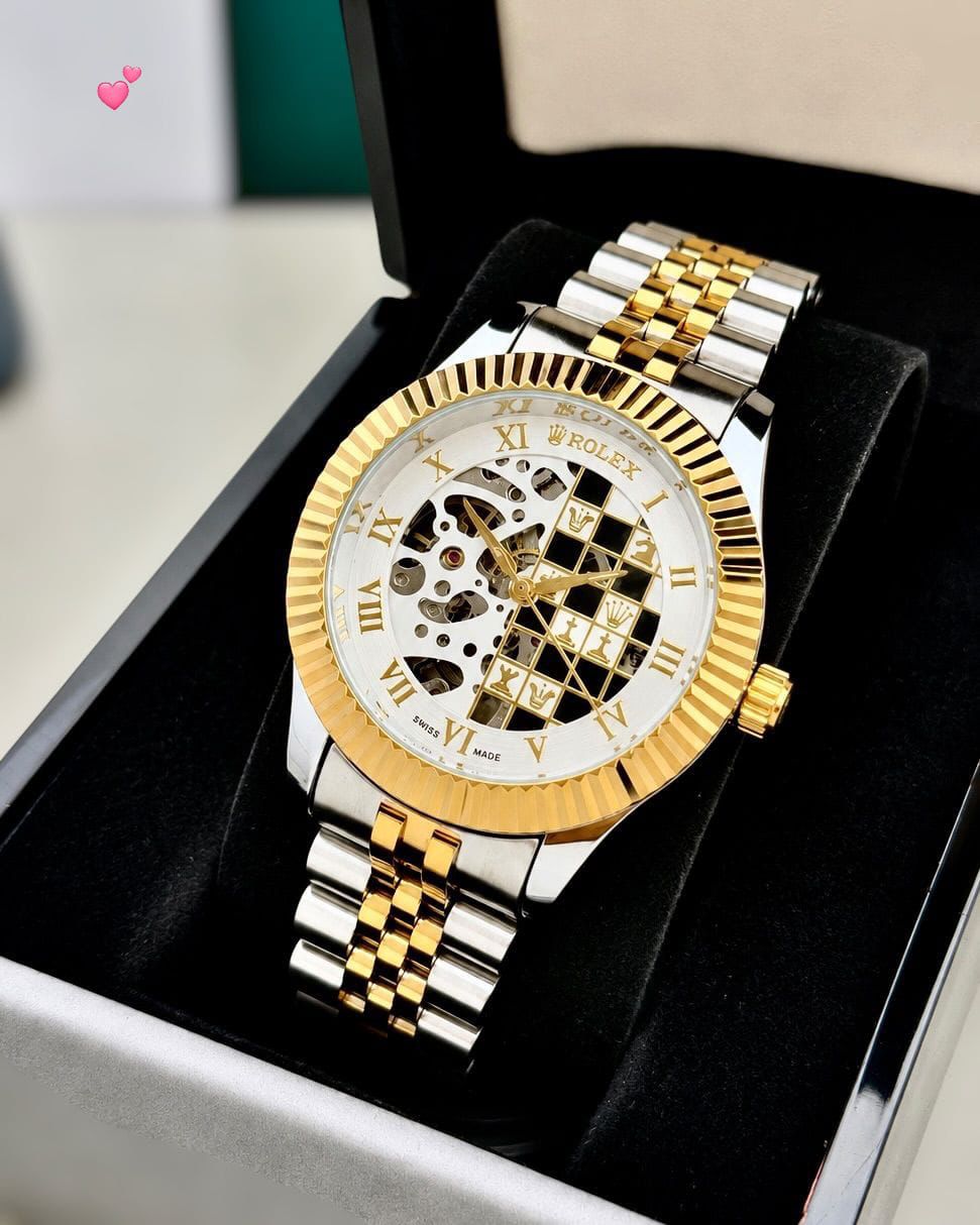 ROLEX-STYLE SILVER EDITION