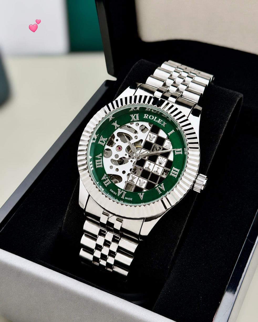 ROLEX-STYLE SILVER EDITION