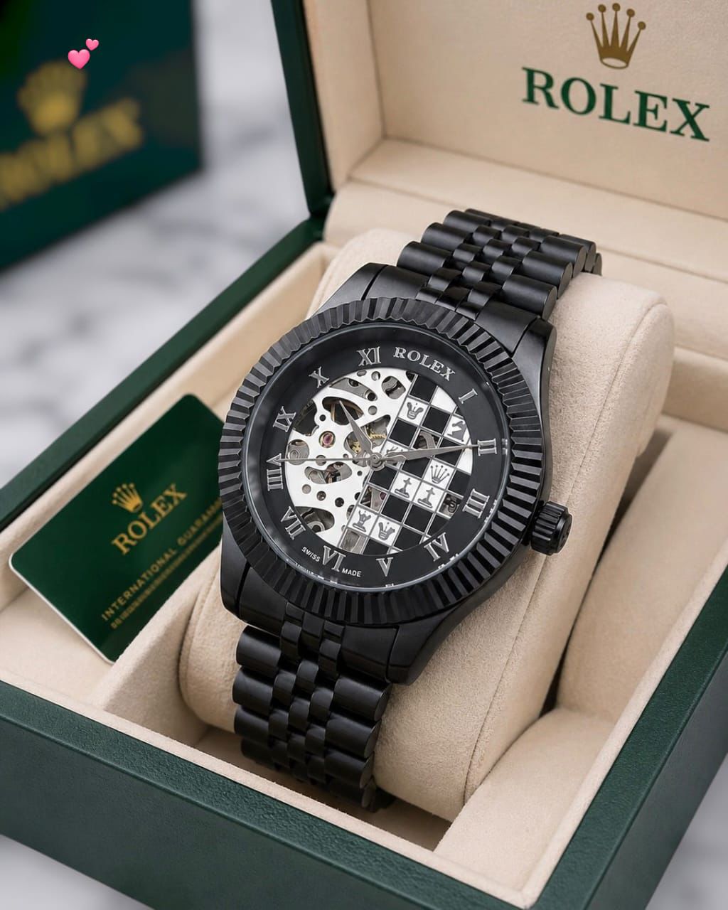 ROLEX-STYLE SILVER EDITION
