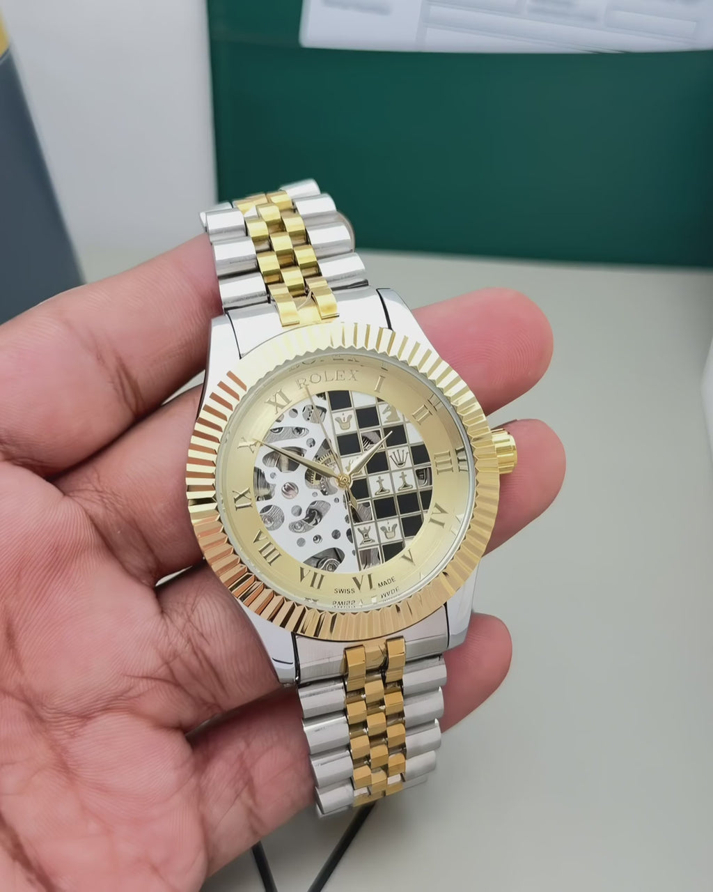 ROLEX-STYLE SILVER EDITION