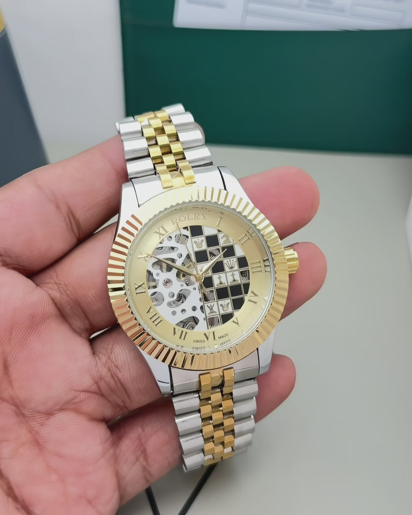 ROLEX-STYLE SILVER EDITION